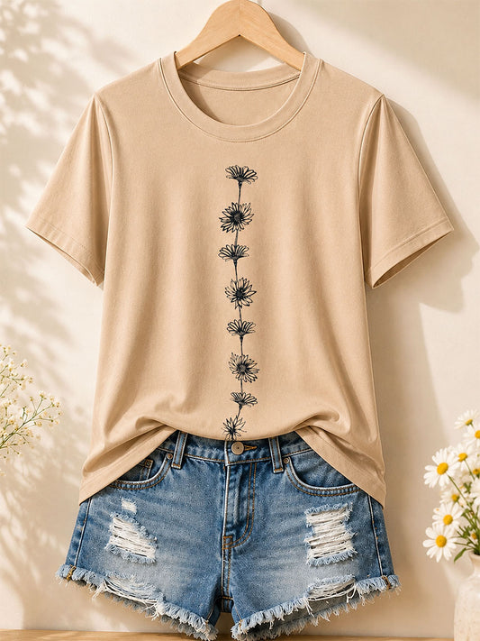 Botanischer Garten Geschichte – Baumwoll-T-Shirt