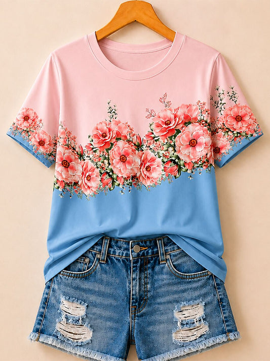 Meadow Wildflower Garden - Life Stories Cotton Tee
