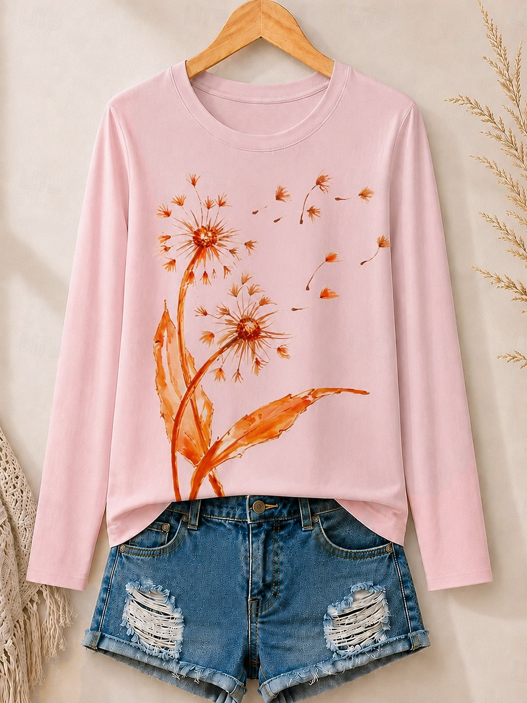 Daisies And Botanical Stems women's t-shirts - product image 7