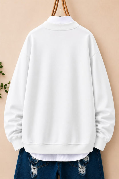 Wildflowers With Botanical Stems women's sweatshirts - product image 2