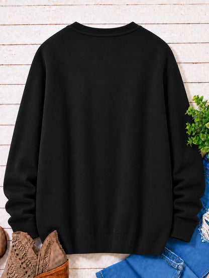 Sunflower Against Rustic Stripes women's sweatshirts - product image 3