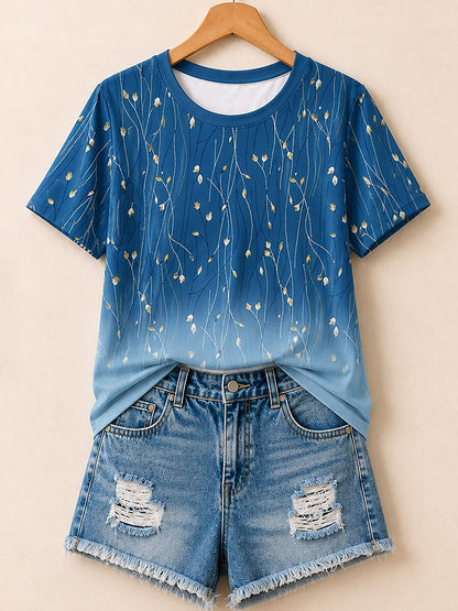 Modern Graphic Story - Life Stories Cotton Tee