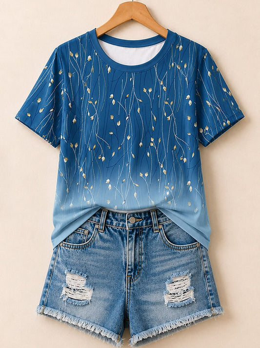 Modern Graphic Story - Life Stories Cotton Tee