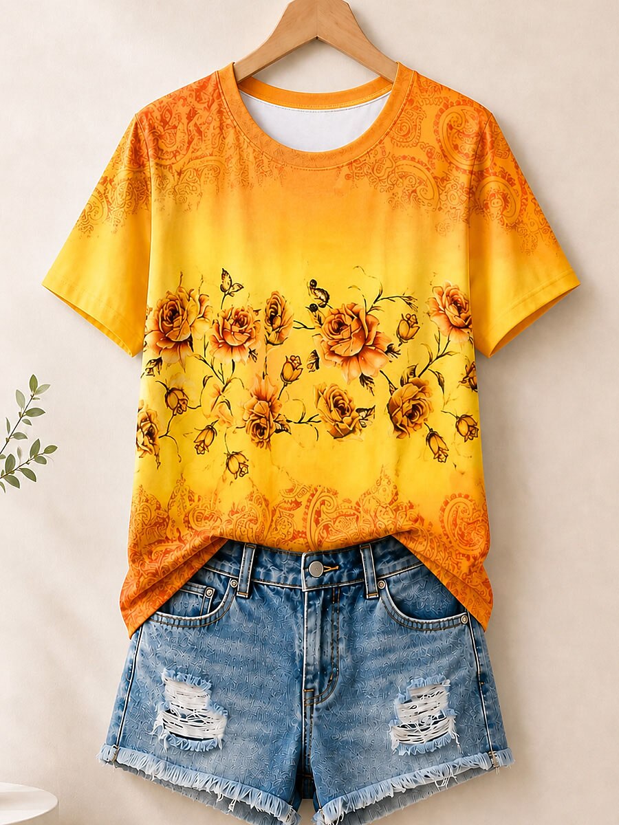 Relaxed Summer Story - Life Stories Cotton Tee