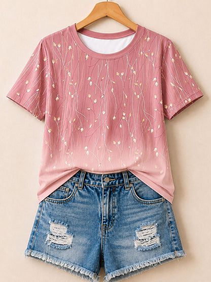 Modern Graphic Story - Life Stories Cotton Tee