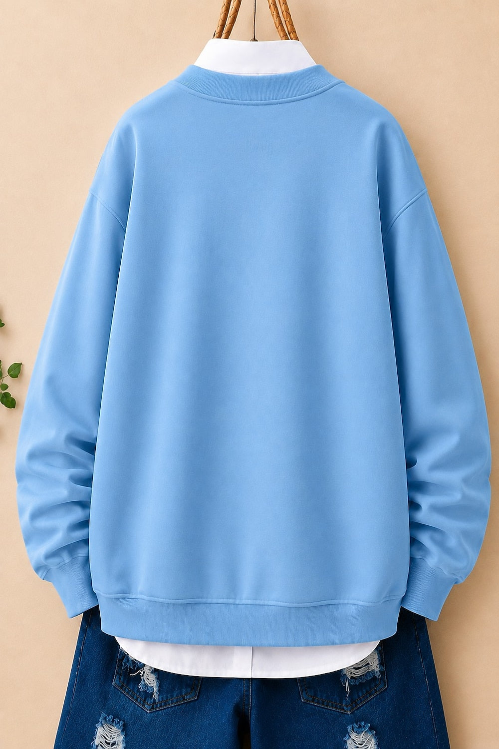 Abstract Watercolor Blossom women's sweatshirts - product image 2